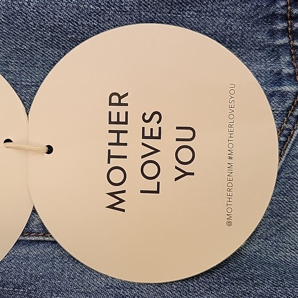 MOTHER Size 29 High Waist Double Stack Ankle Straight Jeans Delicious Memories - Picture 8 of 12